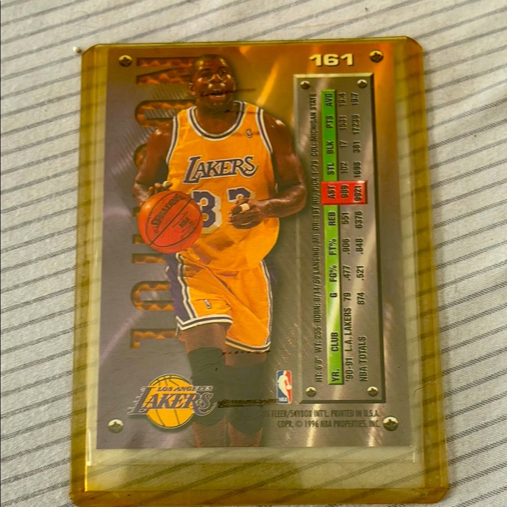 Los Angeles Lakers Basketball Card
